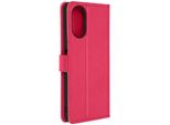 Avizar, Oppo A38 Cover Portafoglio Vintage Con Funzione Stand, Rosa