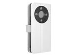 Avizar, Cover Per Honor Magic 6 Lite 5G Funzione Stand Portafoglio, Bianco