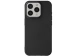 Mayaxess, Custodia Protettiva Ultrasottile Per Apple Iphone 15 Pro In Morbido Silicone, Nero