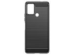 Avizar, Cover Protettiva Flessibile Per Nokia C22, Effetto Carbonio, Nero