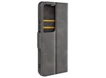 Avizar, Custodia Per Honor 90 Smart Wallet Hand Strap Stand Function, Grigio Scuro