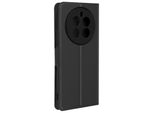 Avizar, Custodia Per Realme 12 Pro 5G Wallet Stand Function Slim Design, Nero