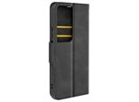 Avizar, Custodia Per Honor 90 Smart Wallet Hand Strap Stand Function, Nero
