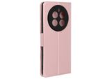 Avizar, Custodia Per Realme 12 Pro 5G Funzione Stand Portafoglio Design Sottile, Oro Rosa