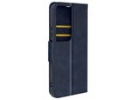 Avizar, Custodia Per Honor 90 Smart Wallet Hand Strap Stand Function, Blu Scuro