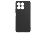 Avizar, Cover Soft Touch In Silicone Honor X8A, Retro Opaco, Nero