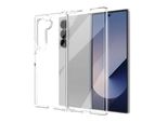 Avizar, Custodia Protettiva Ibrida Per Galaxy Z Fold6 Con Cornice In Silicone, Trasparente