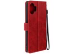 Avizar, Nulla Phone 2 Wallet Cover, Custodia A Portafoglio Con Cinturino, Rosso