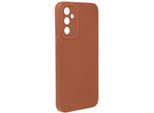 Avizar, Custodia In Silicone Softglow Per Samsung Galaxy S23 Fe, Fotocamera Protetta, Marrone Chiaro