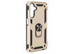 Avizar, Custodia Protettiva Ibrida Per Samsung Galaxy A15 5G, Supporto Per Anello, Oro
