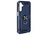Avizar, Custodia Protettiva Ibrida Per Samsung Galaxy A15 5G, Supporto Ad Anello, Blu Scuro