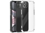 Avizar, Custodia Bumper Per Apple Iphone 11 Con Angoli Antiurto, Trasparente