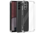 Avizar, Custodia Bumper Per Samsung Galaxy A13 Con Angoli Antiurto, Trasparente