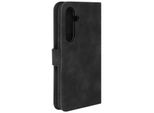 Akashi, Custodia Flip Akashi Con Funzione Stand Per Galaxy S24 Plus / S25 Plus, Nero