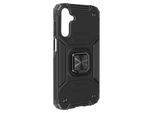 Avizar, Custodia Protettiva Per Samsung Galaxy A15 5G Antiurto Ad Anello Multifunzionale, Nero
