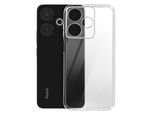 Avizar, Cover Per Xiaomi Redmi 13, Fotocamera Protetta, Silicone, Sottile, Trasparente