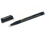 Penna Con Punta In Fibra Penna Per Disegnare 0,5 Mm Punta Tonda Blu Confezione Da 12