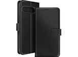 Mayaxess, Custodia A Portafoglio Google Pixel 9 Pro Xl Funzione Stand Con Cinturino, Nero