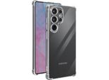 Avizar, Custodia Bumper Per Samsung Galaxy S25 Ultra Antiurto Con Angoli, Trasparente