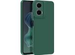 Avizar, Cover Soft Touch In Silicone Motorola Moto G35, Retro Opaco, Verde Scuro