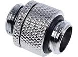 Alphacool Icicle Doppio Nipplo Girevole Ch | G1/4 Ag A G1/4 Ag - Cromo