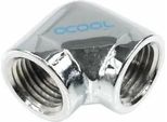 Connettore A L Alphacool Hf, Filettatura Femmina G1/4 - G1/4, 90°, Cromo