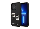 Karl Lagerfeld Klhcp13X3Drkck Custodia Rigida Per Iphone 13Pro Max 6,7 Czarny/Nero Karl&Choupette Ikonik 3D