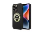Karl Lagerfeld Klhcp14Lsrsgrck Custodia Rigida Iphone 14 Pro 6,1 Czarny/Nero Silicone Rsg