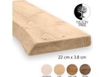 Moontree | Mensola Da Parete In Legno Rustico Aksel, 50Cmx22Cmx3,8Cm, Light | Mensola Da Appendere, Mensola Da Parete In Legno Per Il Soggiorno
