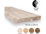 Moontree | Mensola Da Parete In Legno Rustico Elvar, 30Cmx3,8Cmx70Cm, Non Cerato | Mensola Da Appendere, Mensola Da Parete In Legno Per Il Soggiorno