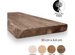 Moontree | Mensola Da Parete In Legno Rustico Ventura, 140Cmx30Cmx4,4Cm, Noce | Mensola Da Appendere, Mensola Da Parete In Legno Per Il Soggiorno