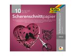 Folia 780 Carta Silhouette Gommata Nera 105 G/M² 10 Fogli