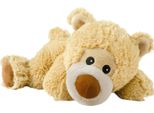Warmies© 01067 Orsetto Riscaldante Di Peluche Sdraiato - Circa 32 Cm, Lavanda