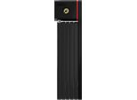 Abus Bordo Ugrip 5700 St Lucchetto Pieghevole Con Custodia Per Lucchetto - Lucchetto Per Bicicletta Con Barre Spesse 5 Mm - Livello Di Sicurezza Abus 7 - 80 Cm - Nero
