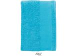 Sols 89001 | Asciugamano Da Bagno A Isola - Badetuch | 70 X 140 Cm - Farbe: Turchese - Misura: 70 X 140 Cm