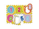 Chicco Tappetino Puzzle Numeri 6 Pezzi Tappetino Gioco Lavabile +12M