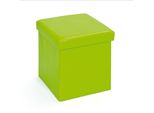 Inter Link Box Pieghevole Setti Con Cuscino Di Seduta Verde
