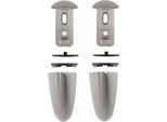 Reggimensola Jumbo, Supporto Da Parete Variabile 3-22 Mm, Cromo Lucido