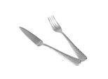 Solex Lena Martello Lena Colpo Ottica Colpo Di Pesce Posate Posate 12 Pz. Per 6 Persone In Acciaio Inox