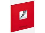 Walther Fun Guestbook Rosso 23X25 72 Pagine Bianche GB205R