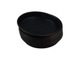 10 Pezzi Vassoio Per Pizza Rotondo In Metallo Blu Ø 18 Cm Qualità Professionale Pesante