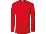 Promodoro 4099 | MenŽS Premium Longsleeve Maglietta A Manica Lunga Da Uomo - Colore: Rosso Fuoco - Taglia: Xl