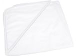 A&R 892.50 | Babiezz All-Over Sublimazione Asciugamano Con Cappuccio 75 X 75 Cm - Colore: Bianco/Bianco - Dimensioni: 75 X 75 Cm
