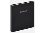 Walther Libro Degli Ospiti A Spirale Fun Nero 26X25 Cm 50 Pagine Bianche