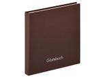Walther Libro Degli Ospiti A Spirale Fun Marrone Scuro 26X25 Cm 50 Pagine Bianche
