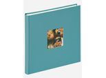 Walther Album Fotografico Fun 26X25 Cm Verde Petrolio 40 Pagine Bianche