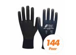Nitras Safety 8815-9 Nitras Safety Unisex Arbeitshandschuhe 8815 Flexible Fit Mf Blau GrößE 9, 12 Paar
