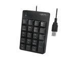 Logilink ID0184 Tastierino Numerico Usb Logilink, Cablato, 19 Tasti, Nero