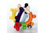 Palla Sonaglio Giocattolo Per Bambini Lxlxh 80X60X80Mm Nuovo
