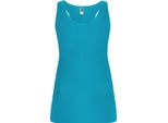 Roly CA6535 | Canotta Brenda Da Donna, Maglia Unica - Colore: Turchese 12 - Taglia: Xxl